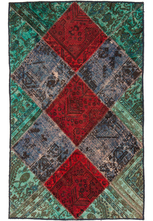 Tappeto Patchwork 107x172