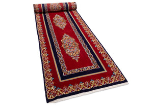 Tappeto Kerman 94x414