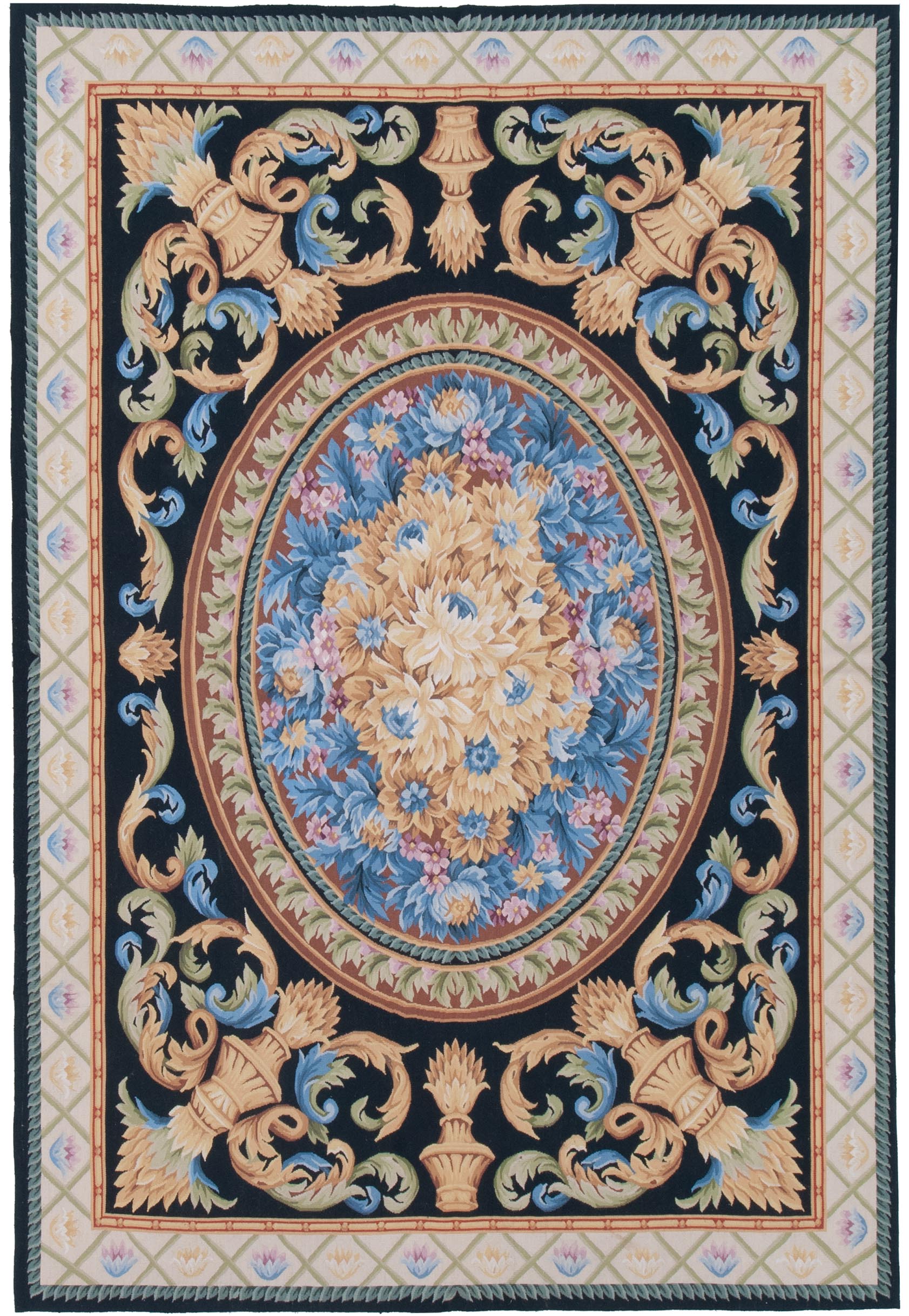 Tappeto Aubusson 168 x 244