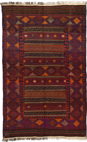 Tappeto Kilim Suzani 142 x 228