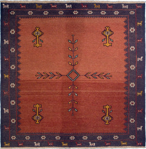 Tappeto Ghuchan 114x113