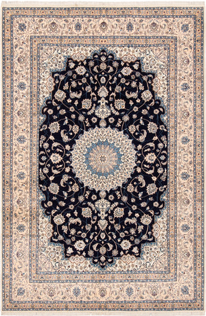 Tappeto Nain 6 la 201x306