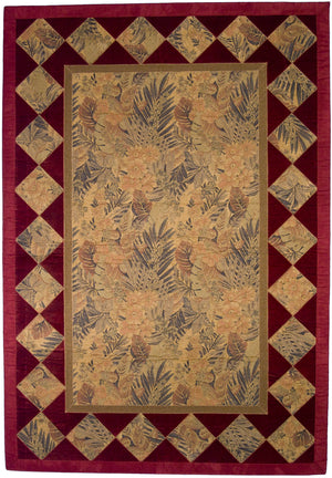 Tappeto Cuoio biologico 122x183