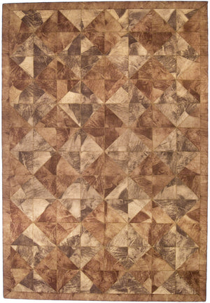 Tappeto Cuoio biologico 122x183