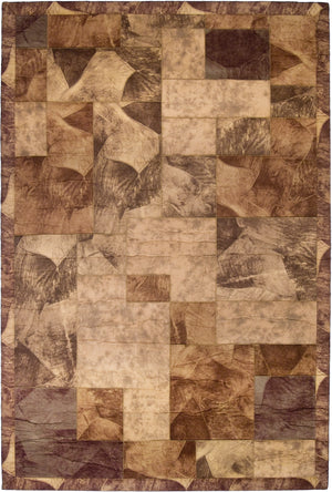 Tappeto Cuoio biologico 122x183