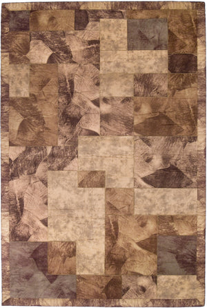 Tappeto Cuoio biologico 122x183