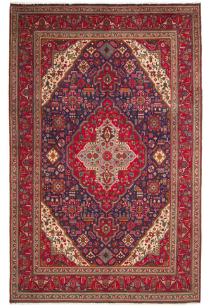 Tappeto Tabriz Patina 197x296